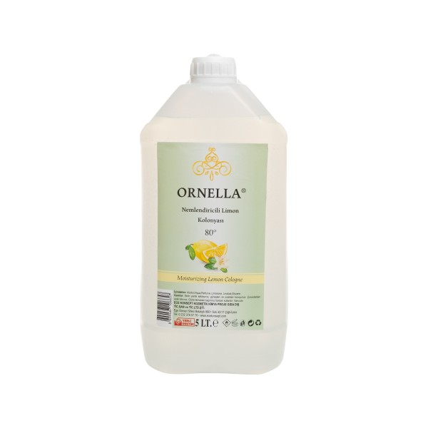 Ornella Nemlendiricili 80C Limon Kolonyası - 5 Lt (5000 Ml) Diğer Fiyatı