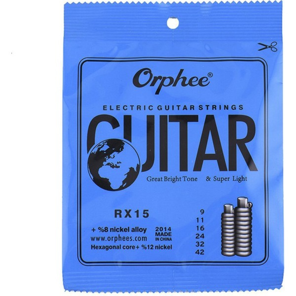Orphe RX15 Elektro Gitar Teli Takım 009-042 Müzik Aleti Aksesuarları Fiyatı
