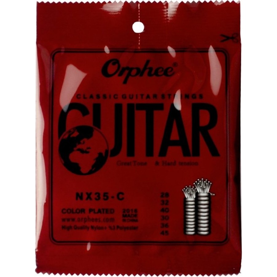 Orphee NX35-C - Siyah Klasik Gitar Teli Klasik Gitarlar Fiyatı