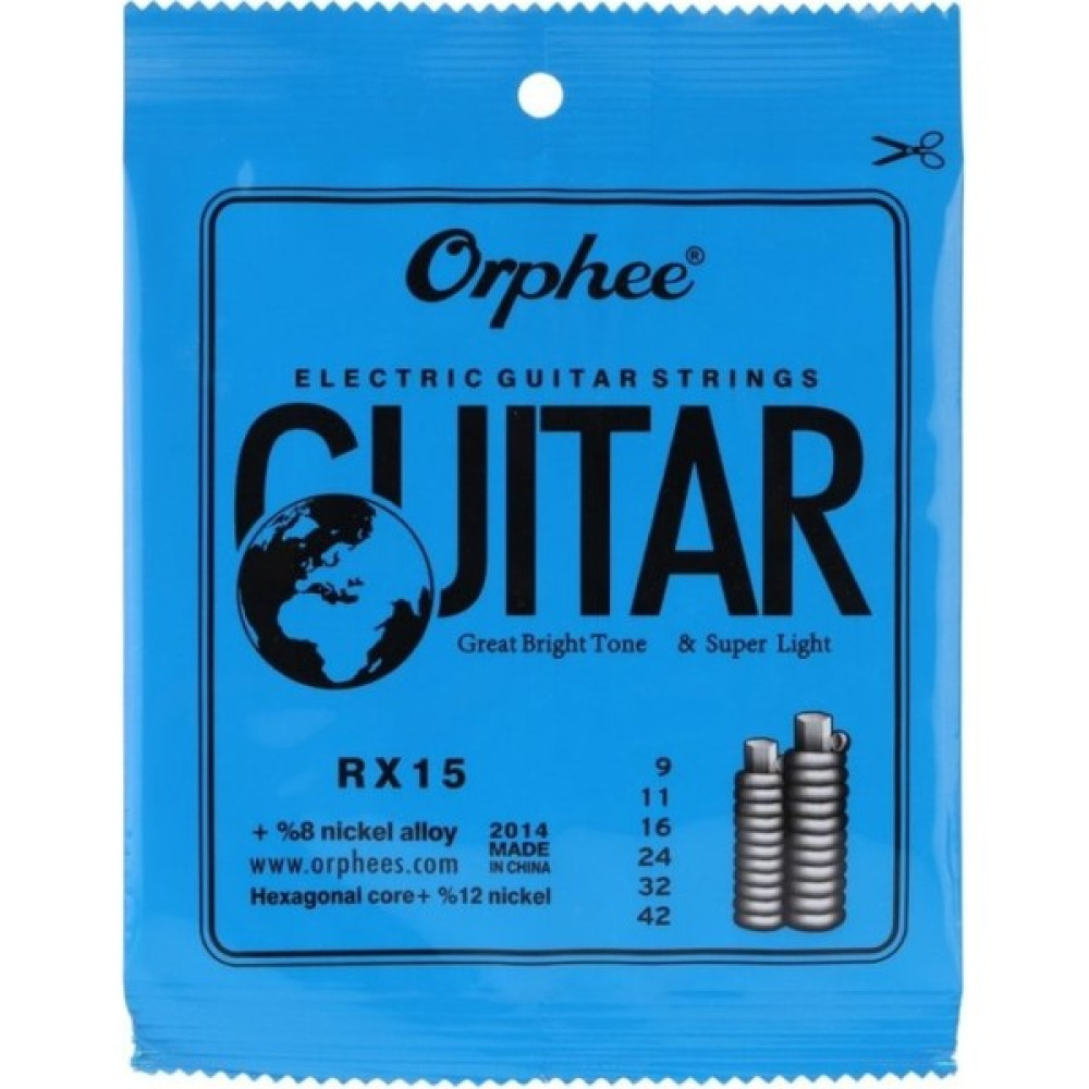 Orphee RX15 Elektro Gitar Teli Müzik Aleti Aksesuarları Fiyatı