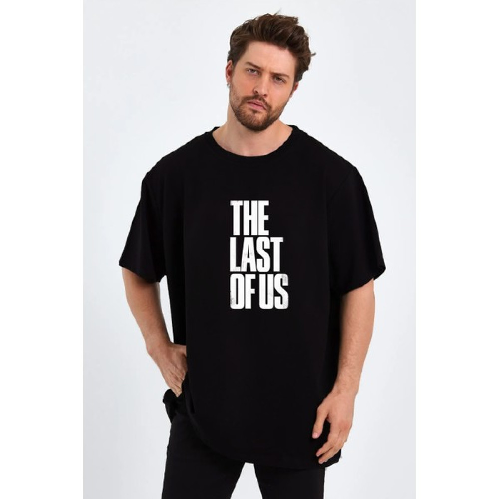 Ors Trend Last Of Us Baskılı Sıfır Yaka Oversize Tişört Erkek T-shirt Fiyatı