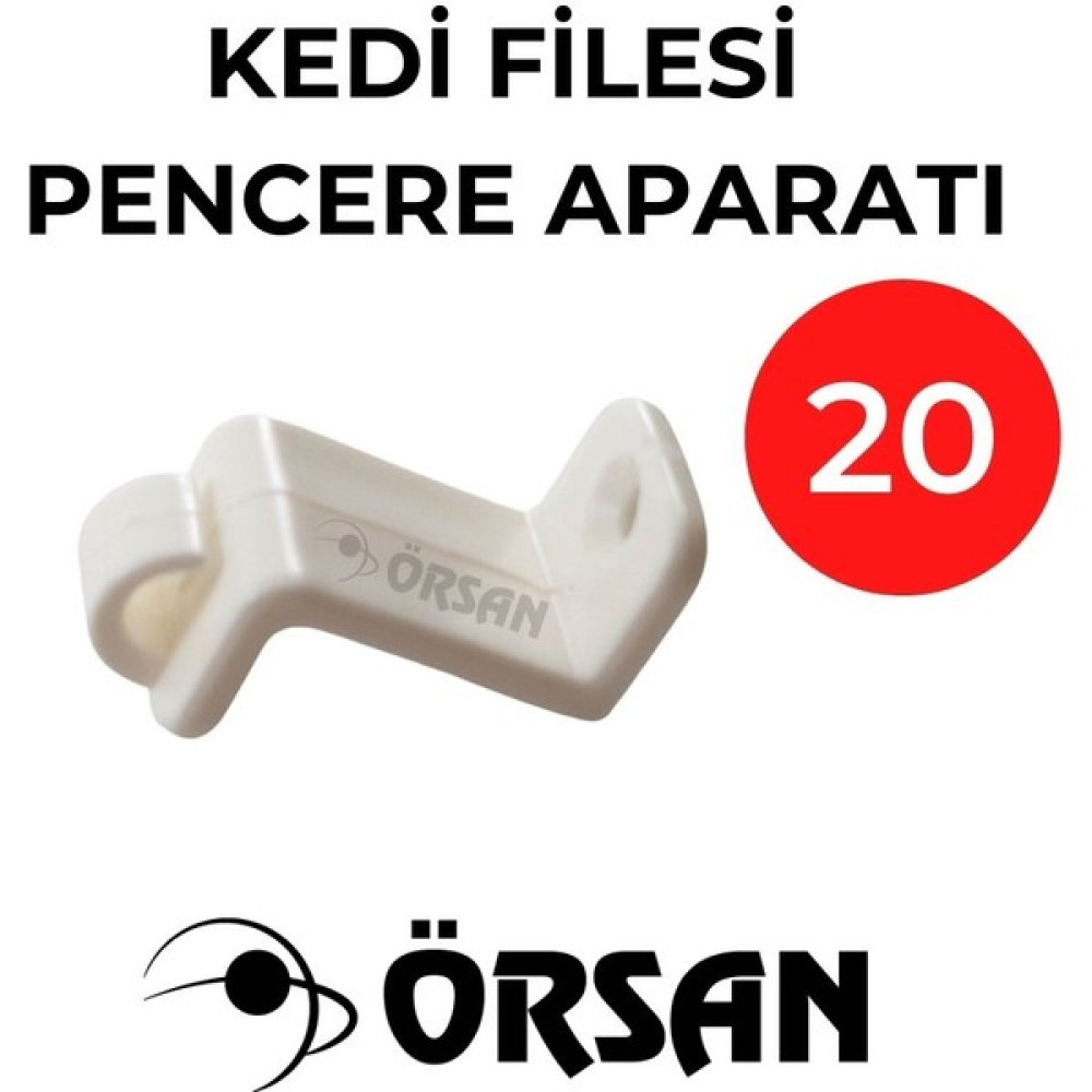 Örsan File Kedi Filesi Pencere Aparatı 20 Adet Evcil Hayvan Ürünleri Fiyatı