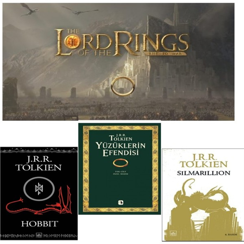 Orta Dünya Ana Set 3 Kitap: Yüzüklerin Efendisi Tek Cilt - Hobbit - Silmarillion Bilim Kurgu & Fantastik Fiyatı