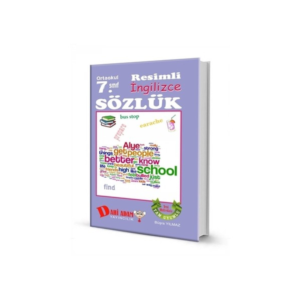 Ortaokul 7. Sınıf Resimli İngilizce Sözlük Yabancı Dil Sözlükleri Fiyatı