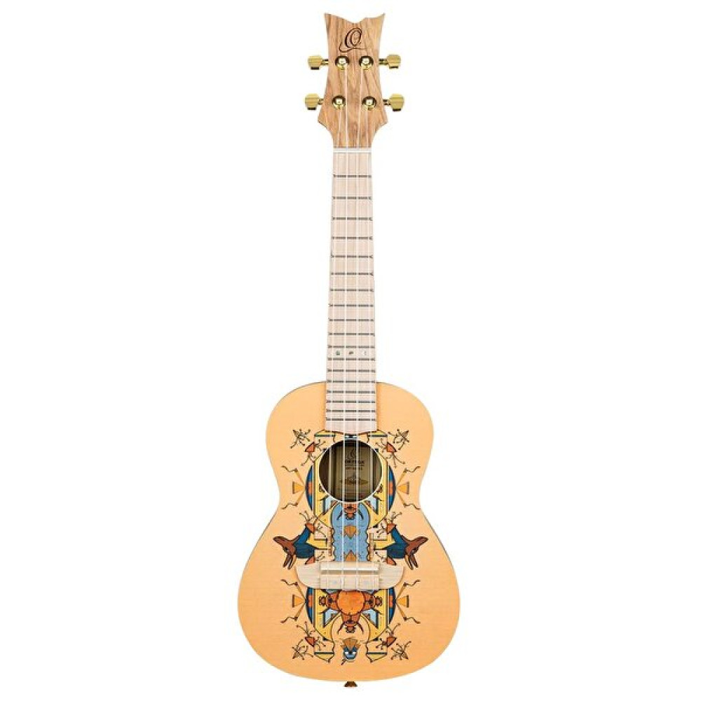 Ortega Ruar-Ey Art Series Egypt Custom Concert Ukulele Telli Çalgılar Fiyatı