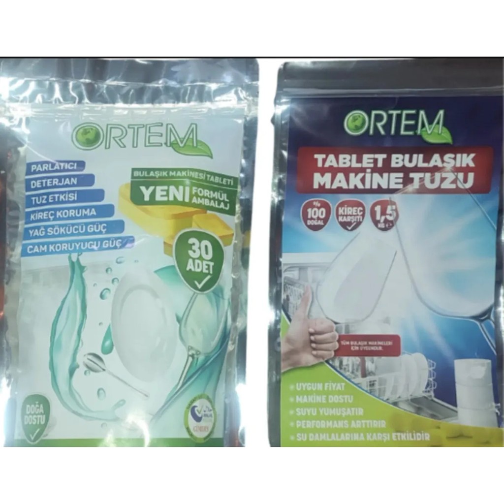 Ortem Bulaşık Makine Tableti ve Tablet Bulaşık Makine Tuzu Diğer Fiyatı