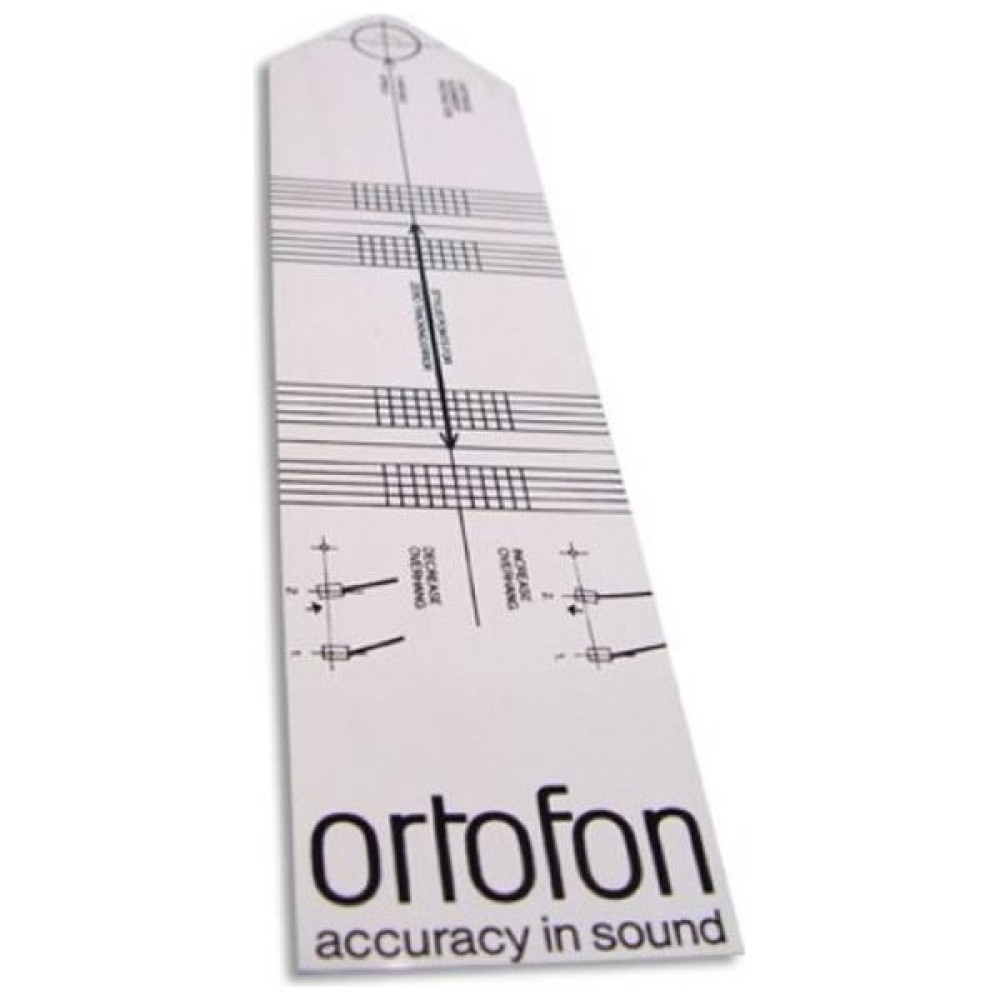 Ortofon Alıgnment Toolpikap Iğneleri Için Karton Açı Ayar Cetveli Pikap & Aksesuarları Fiyatı