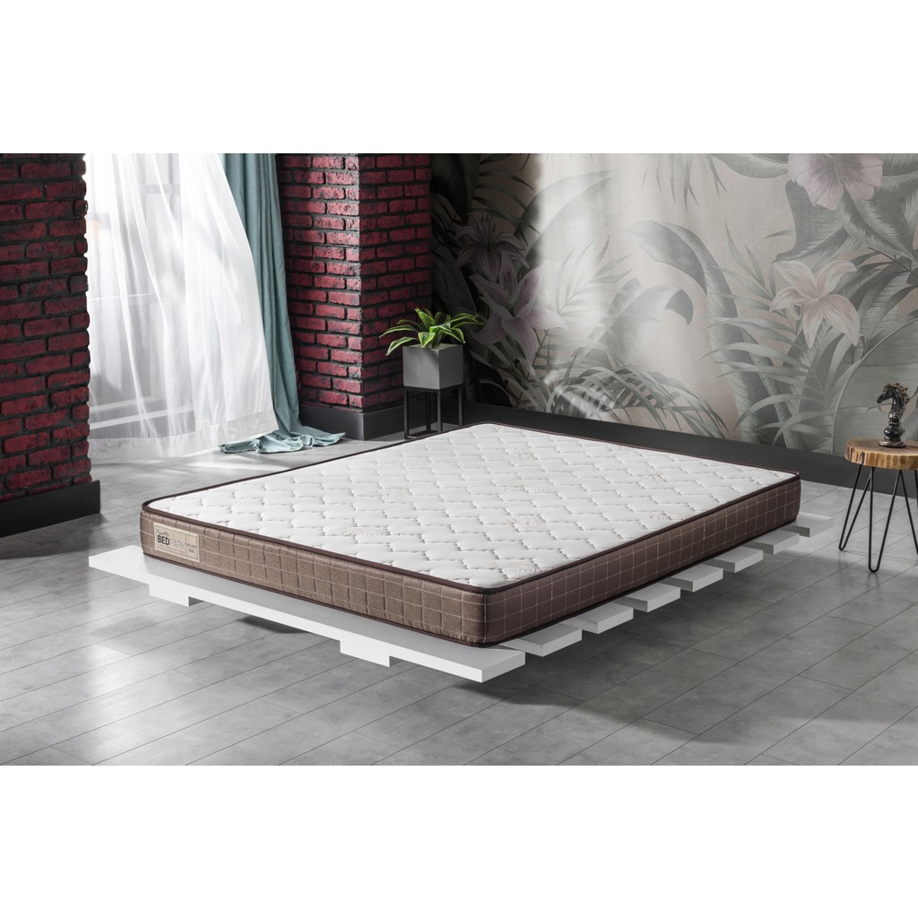 Ortopedik Visco Süngerli Yatak BED-01 | Organik Bamboo Kumaş, Beyaz-Kahverengi - 180 x 200 cm SSD / Solid State Drive Fiyatı