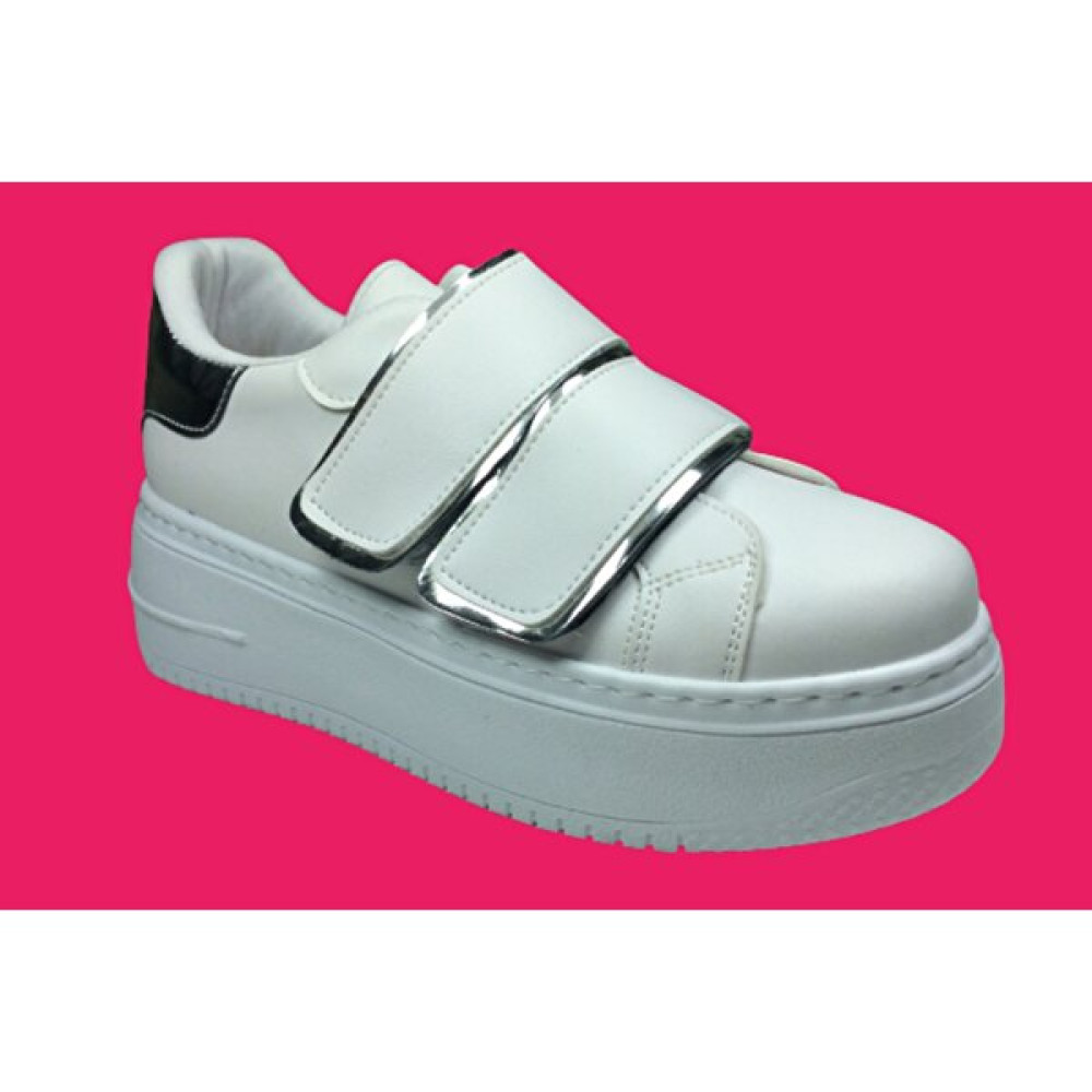 Ortopedikal Womenly Moda 2001 BEYAZ Cırtlı Kadın Sneaker Spor Ayakkabı Spor Ayakkabı Fiyatı