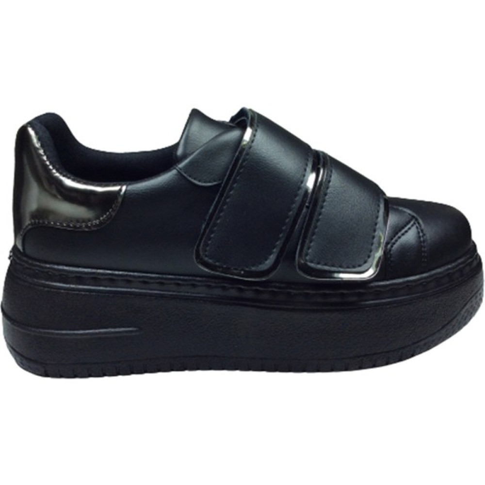 Ortopedikal Womenly Moda 2001 SIYAH Cırtlı Kadın Sneaker Spor Ayakkabı Spor Ayakkabı Fiyatı