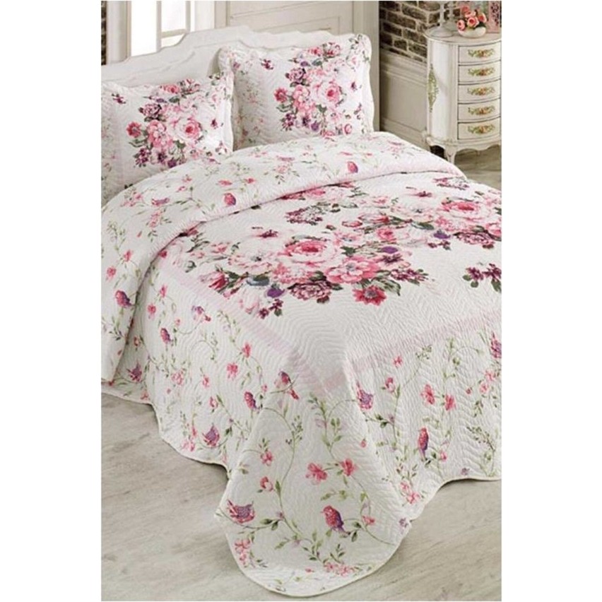 Örtüm Birdy Çift Kişilik Kapitone Yatak Örtüsü Renkli Desenli Mikrofiber Kumaş 250 x 260 cm SSD / Solid State Drive Fiyatı