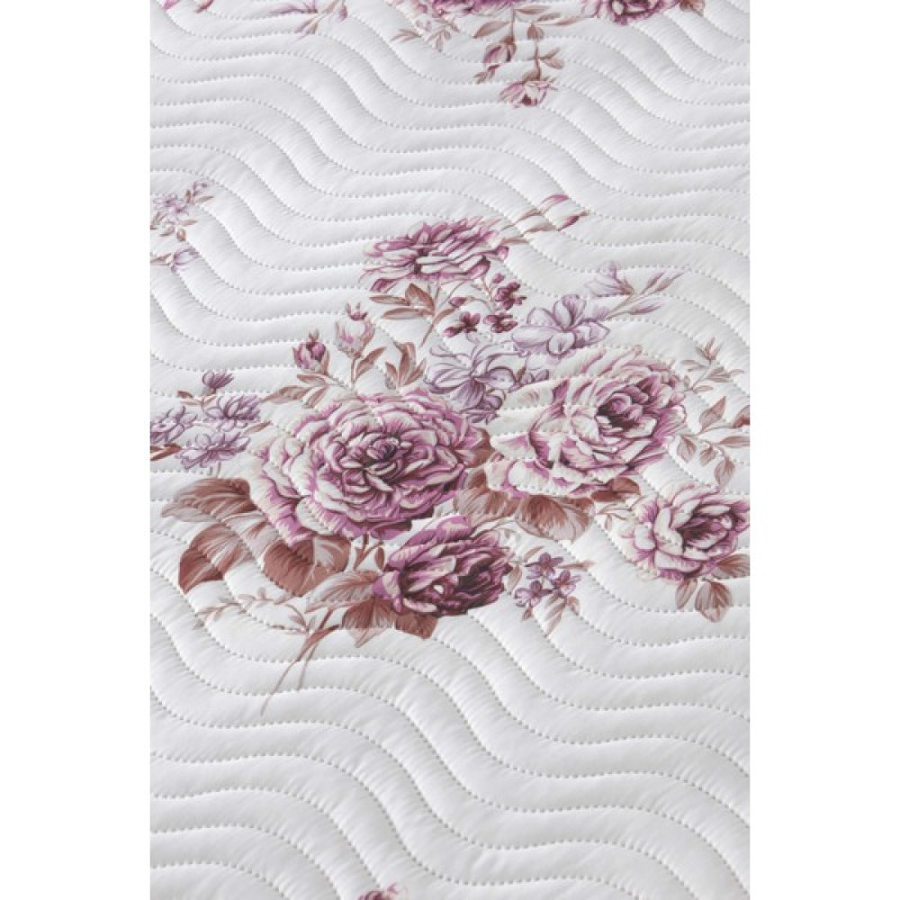 Örtüm Flower Tek Kişilik Kapitone Yatak Örtüsü Takımı - Pembe - 175 x 240 cm Yatak Örtüsü Fiyatı