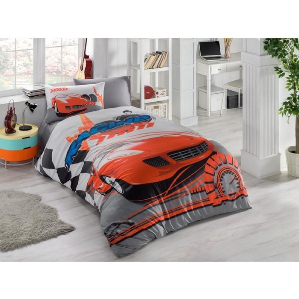 Örtüm Racing Tek Kişilik Uyku Seti - Renkli Yatak Seti / Uyku Seti Fiyatı