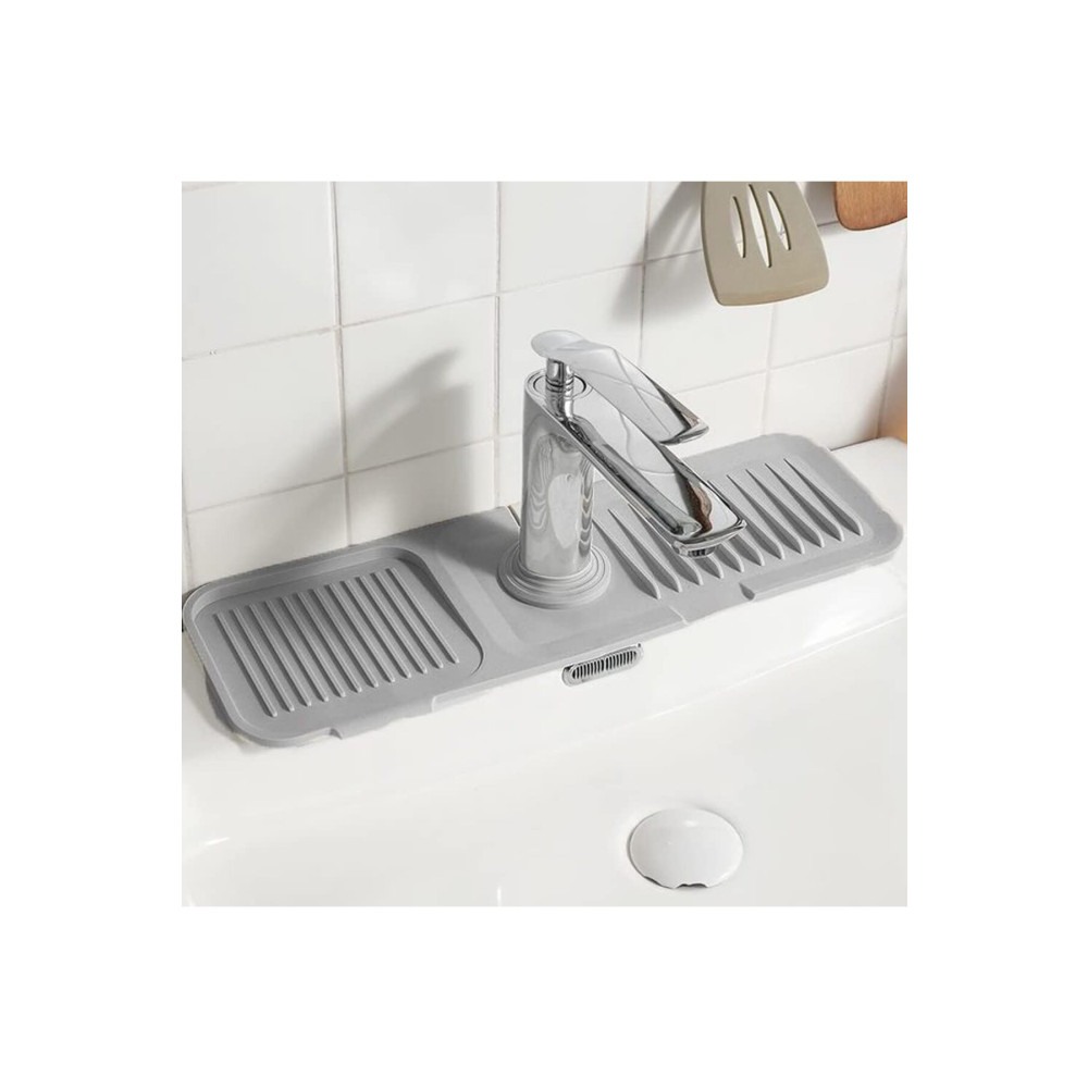 Orvila Elastik Musluk Matı Su Tutucu Düzenleyici Kaydırmaz Taban Organizer Mutfak Banyo Lavabo Banyo Aksesuarları Fiyatı