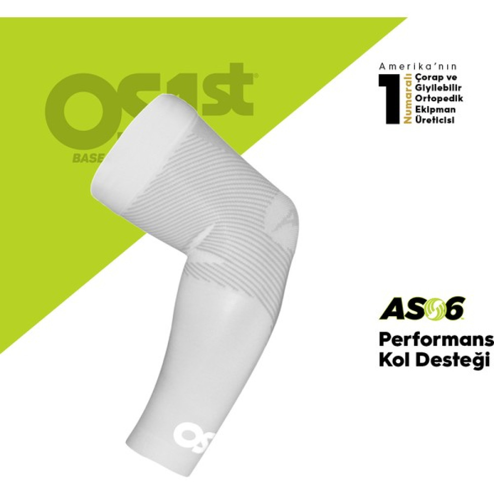 OS1ST ⎟ As6 Performans Kol Desteği - M - Beyaz Oto Boyaları Fiyatı