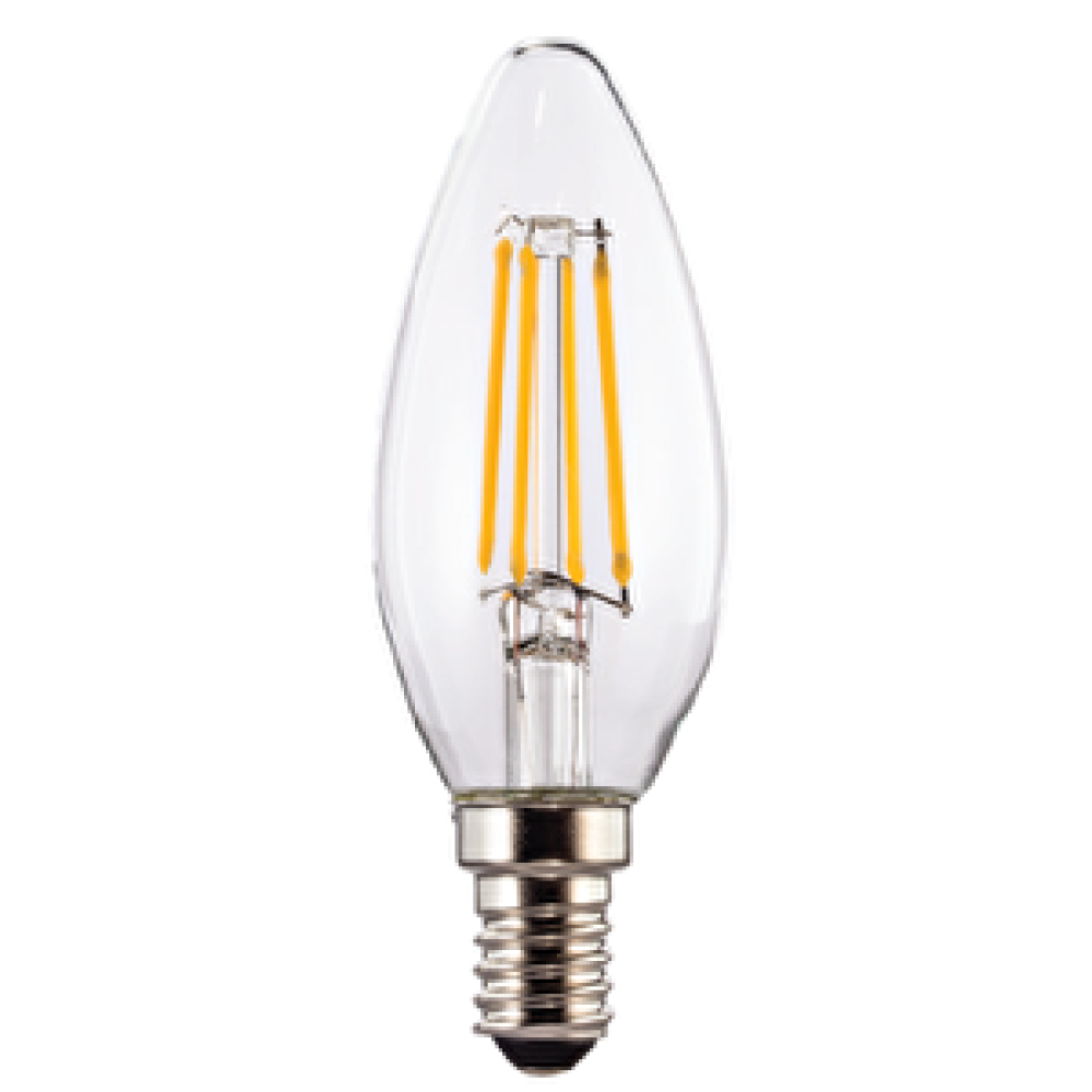 Osaka 10'lu 230v 6w E14 C30 Flamanli Led Buji Ampul G.isigi Led Aydınlatmalar Fiyatı
