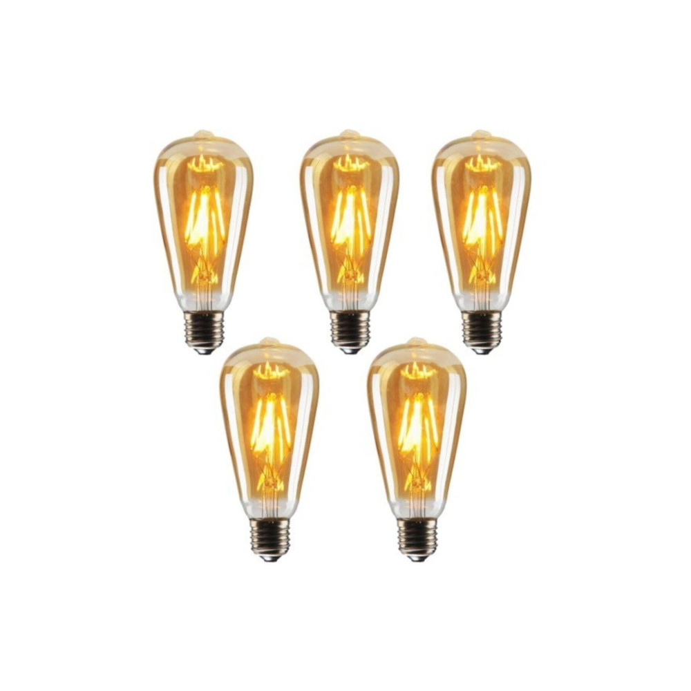 Osaka St64 Flamanlı Rustik 6w Led Ampul 5li Dekoratif Vintage Aydınlatma Klasik Ampul Fiyatı