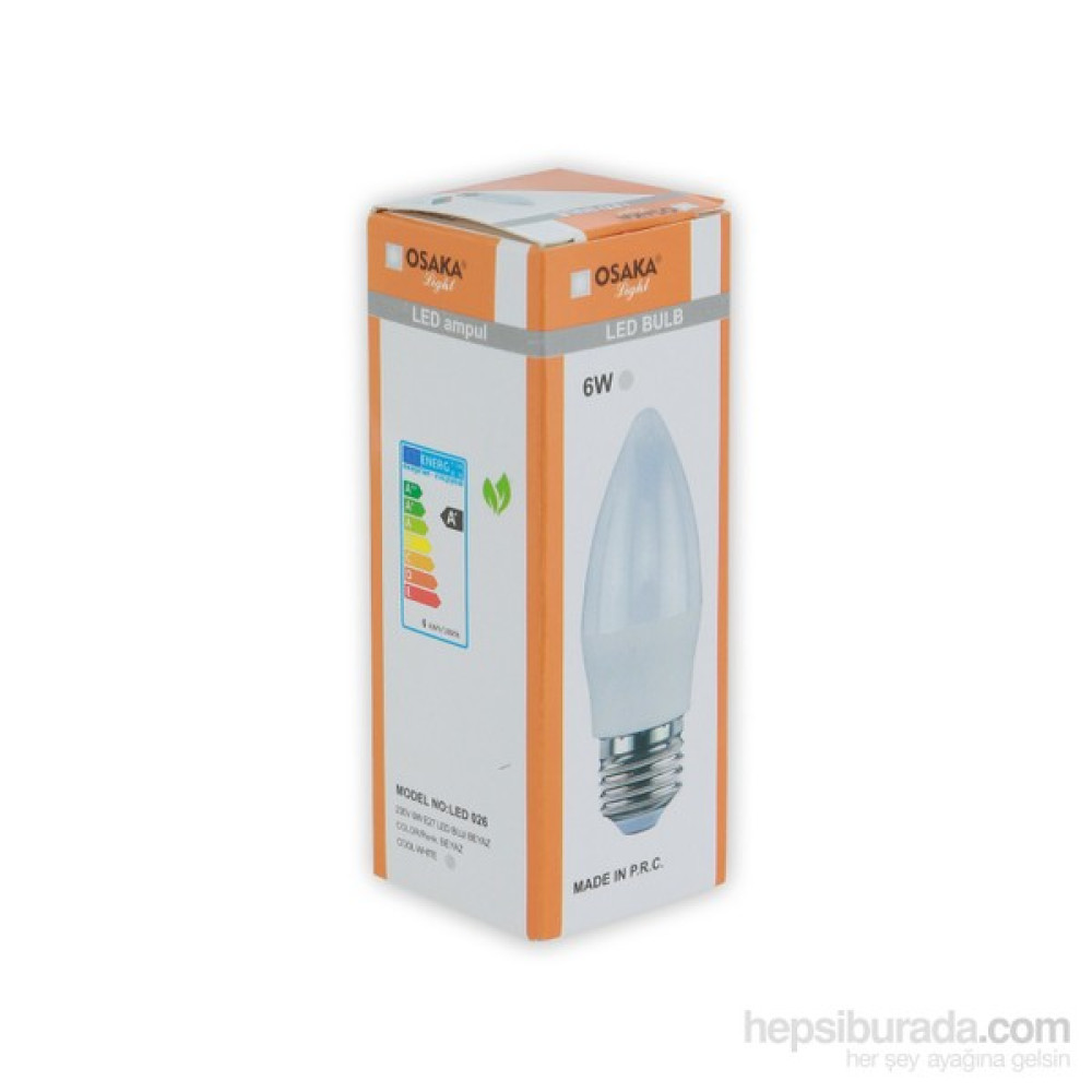 Osakalight 6W-50watt Led Mum Avize Ampulü E27 Beyaz Led Aydınlatmalar Fiyatı