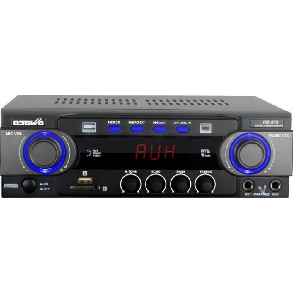 Osawa HD-510 100 Watt Stereo Iş Yeri ve Ev Anfisi 12 VOLT/220 Watt Docking Hoparlör Fiyatı