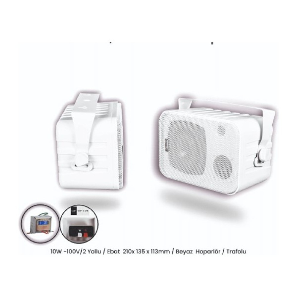 Osawa OSW–4314T 10 cm 100W Trafolu Sütun Hoparlör Docking Hoparlör Fiyatı