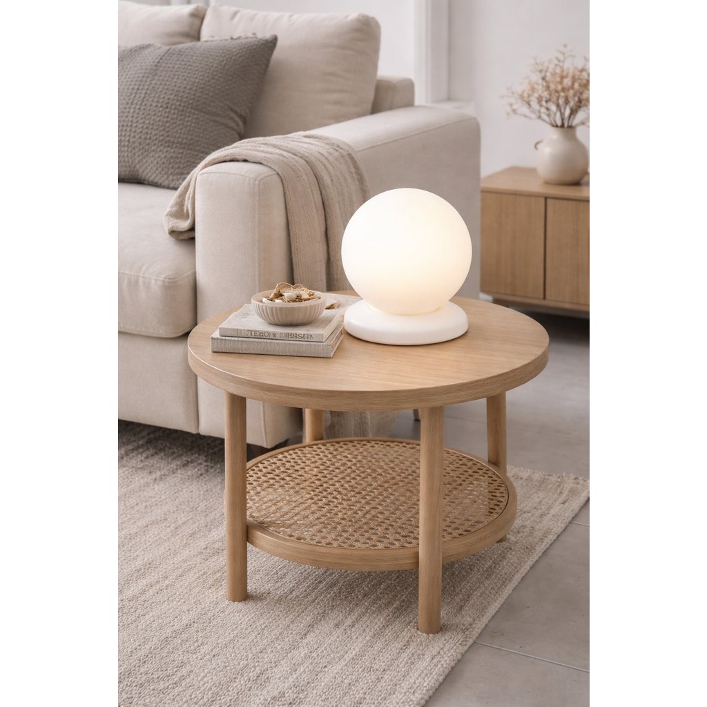 Osc Home Aydınlatma Tasarım Küre Abajur Beyaz Diğer Fiyatı