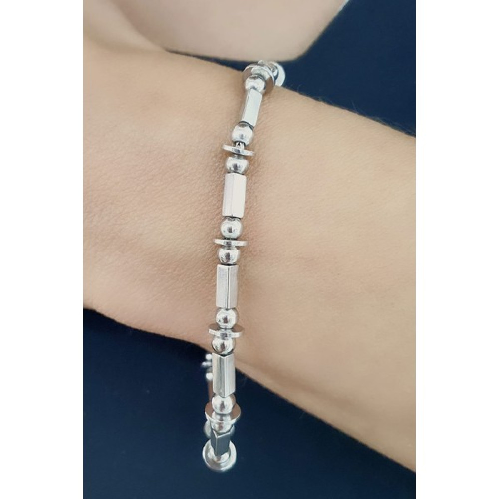 Ose Shop 925 Ayar Gümüş El Işi Bileklik 925AYAR Gümüş Tasarım El İşi Bileklik Saat ve Bileklik Aksesuarı Fiyatı