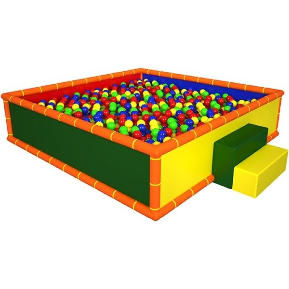 OSER DIŞ TİCARET Soft Play Top Oyun Havuzu (Kare) - Renkli Açık Hava, Deniz ve Spor Oyuncakları Fiyatı
