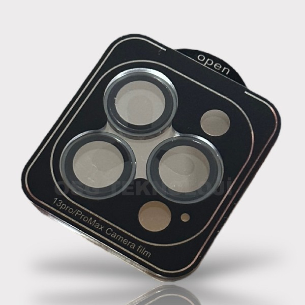 Osgtek Apple iPhone 13 Pro 13 Pro Max Uyumlu Safir Cam Birinci Kalite Kamera Lens Koruyucu - Siyah Cep Telefonu Ekran Koruyucusu Fiyatı