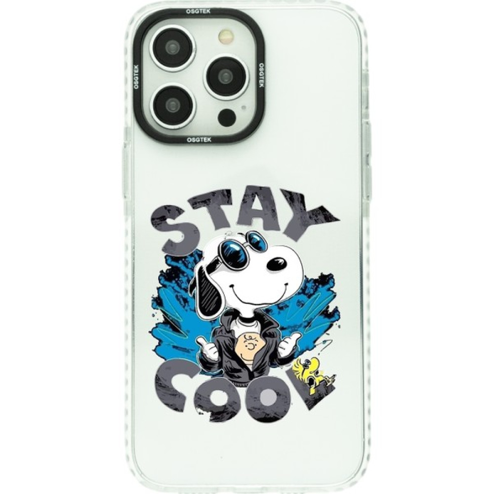 Osgtek iPhone 13 Pro Uyumlu Snopy Desenli Darbe Emici Kamera Çerçeve Korumalı Şeffaf Kılıf - HBCV00005K5J53 Cep Telefonu Kılıfı Fiyatı