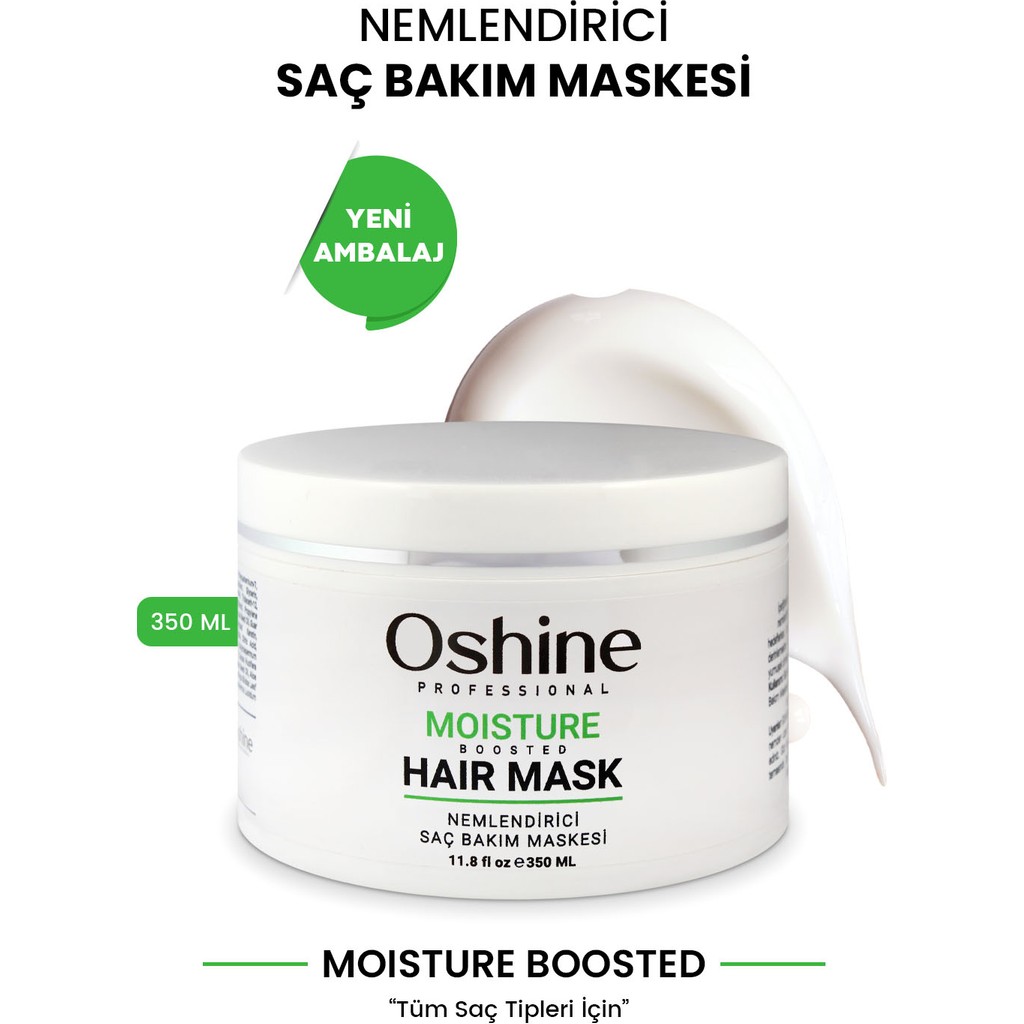 Oshine Professional Kuru Saçlar İçin Nemlendirici Saç Maskesi, Moisture Hair Mask 350 ml Diğer Fiyatı