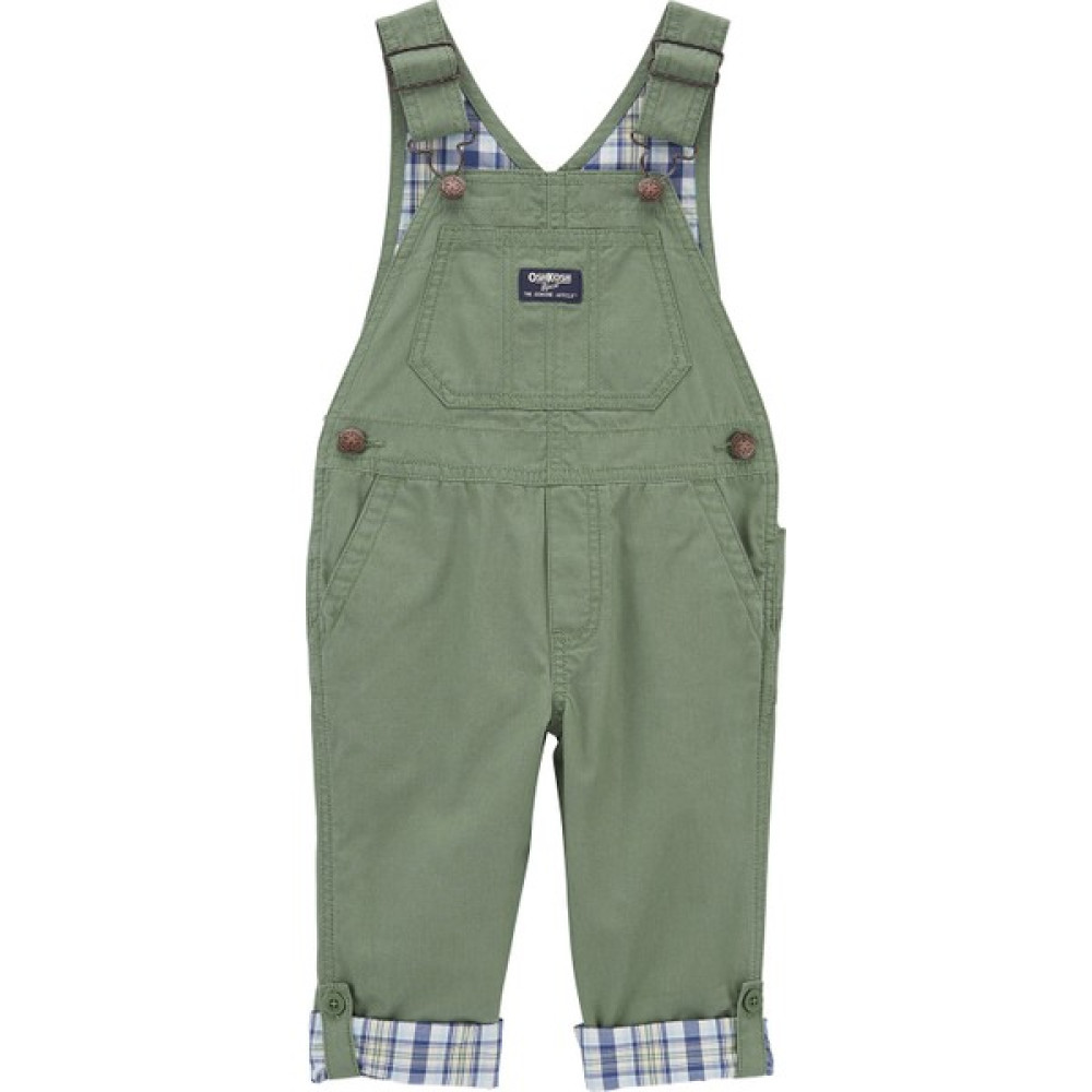 Oshkosh Küçük Erkek Çocuk Salopet Yeşil Bebek Tulumu Fiyatı