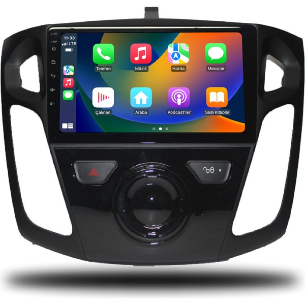 Oskodi Ford Focus 3-4 Android Carplay Multimedya 2012-2018 2gb Ram + 32GB Hafıza + 4 Çekirdek Oto Görüntü Sistemleri Fiyatı