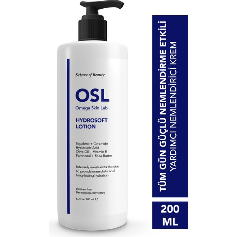 Osl Hydrosoft Lotion 200ML (Nemlendirici Yüz ve Vücut Losyonu) Nemlendiriciler Fiyatı