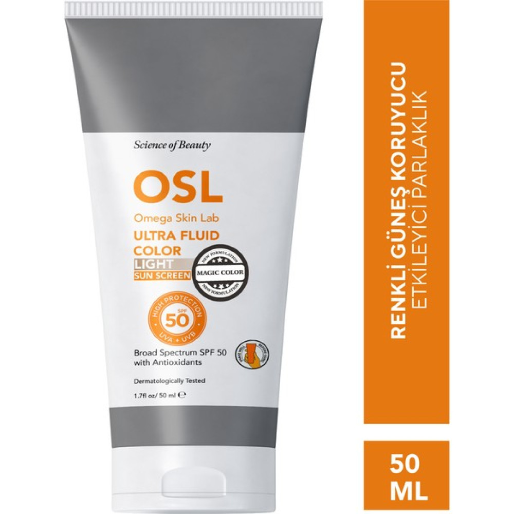 Osl Ultra Fluid Spf 50 Light Color 50 ml Güneş Kremleri ve Losyonları Fiyatı