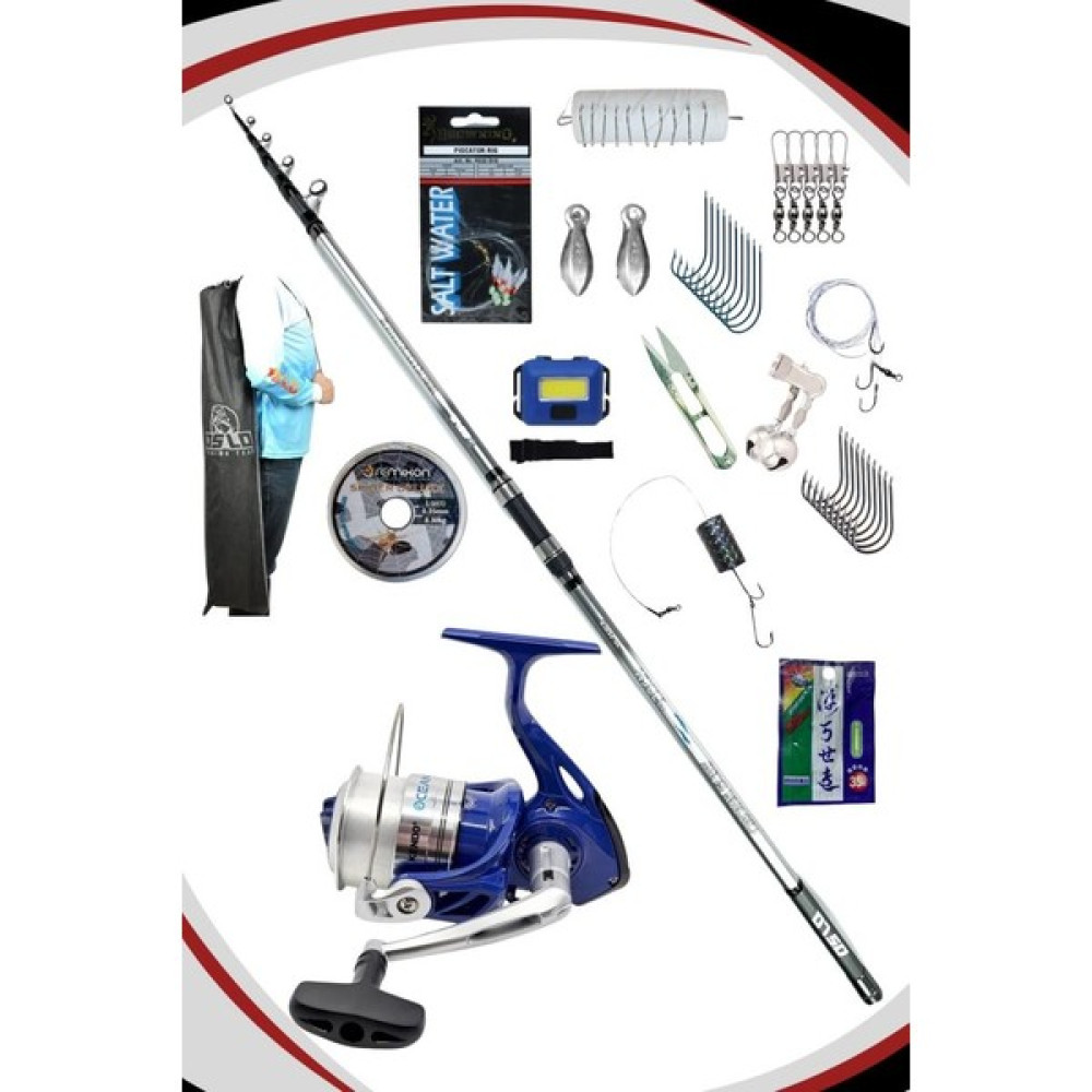 Oslo Crome Surf 420CM 70-250GR Kendo Oceancast 8000 Tam Takım Surf Olta Seti - 0 - Gri Oto Boyaları Fiyatı