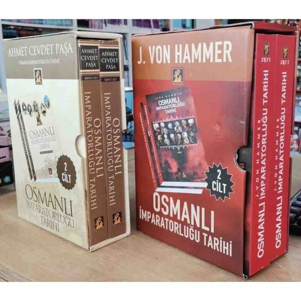 Osmanlı Imparatorluğu Tarihi 2 Set 4 Cilt (J. Von Hammer + Ahmet Cevdet Paşa) Osmanlı Tarihi Fiyatı