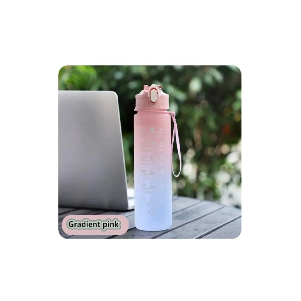 OSMEY 900 Ml Purple Motivasyon Matarası Çocuk Sevimli Matara Bpa Içermez Suluk Suluk Fiyatı