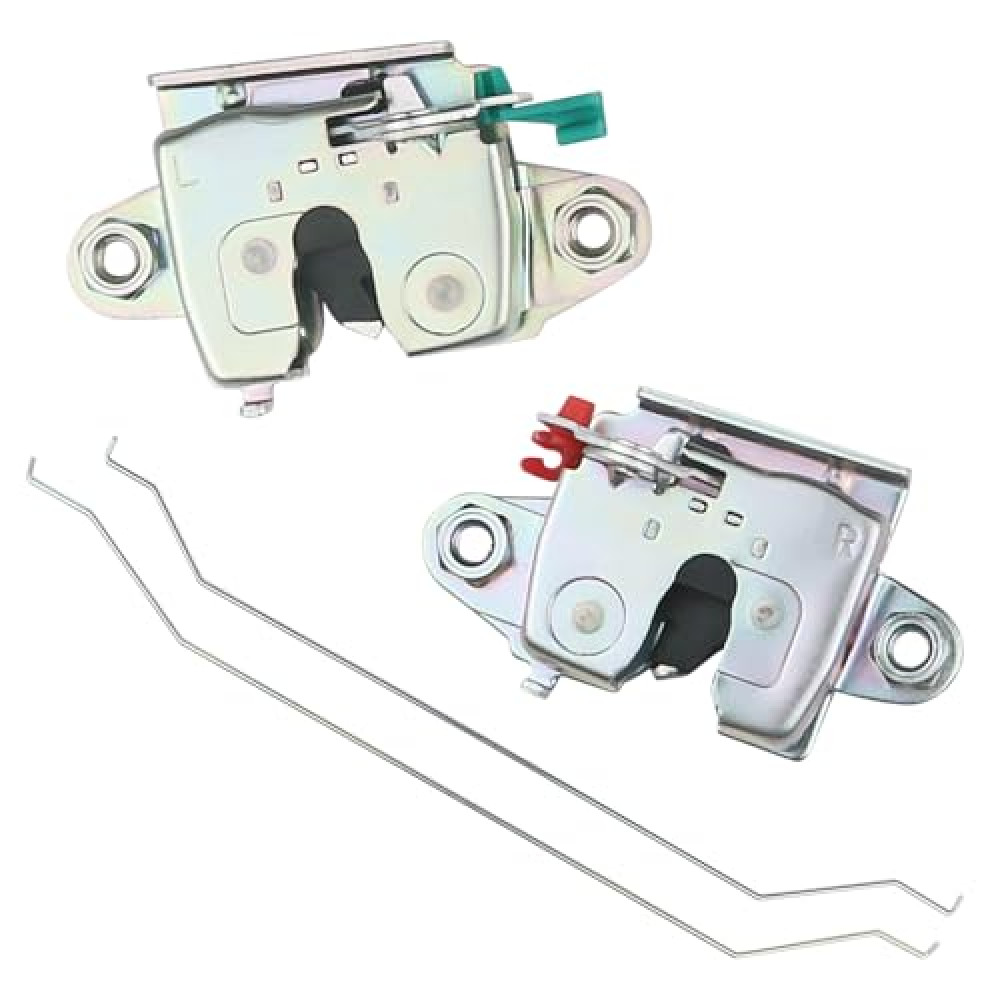 Osompar 1Pair Tailgate Latch Lock with Control Link Compatible with Toyota Tundra 2007-2021 Replaces 65780-0C041 65790-0C041 65655-0C011 65656-0C011 Left Right Side