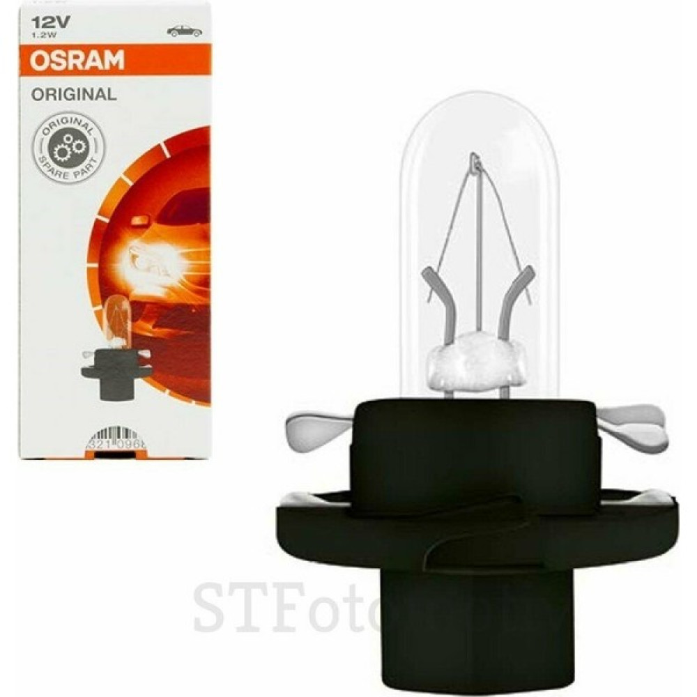 Osram 12V 1.2W Siyah Soketli Gösterge Ampulü Osram 2351 Mfx6 Oto Boyaları Fiyatı