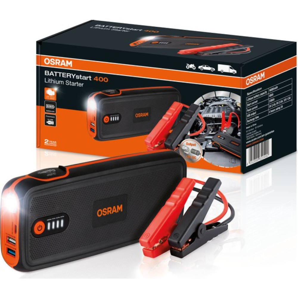 Osram Batterystart 400 Akü Takviye Cihazı 16800 Mah OBSL400 Akü & Akü Malzemeleri Fiyatı