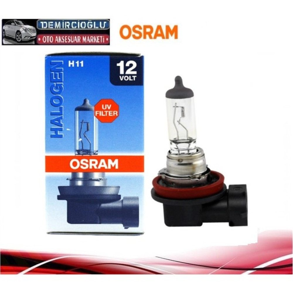 Osram H11 12V 55W Ampül Halogen Adet Oto Boyaları Fiyatı