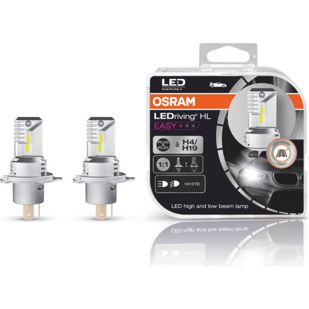 Osram H4 LED Far Ampulü 12V 64193DWESY-HCB (1 Takım - 2 Adet) Far Ampülü Fiyatı