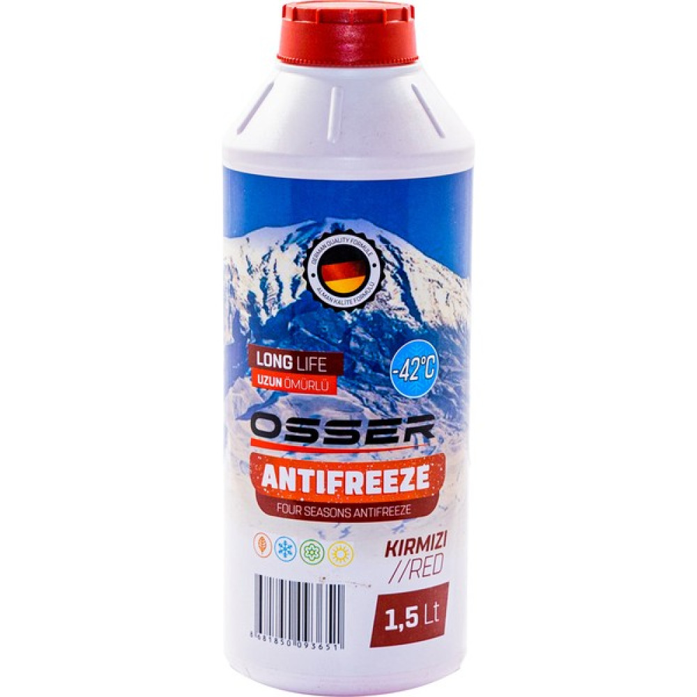 Osser Antifiriz Kırmızı 1,5 Lt Antifiriz Fiyatı