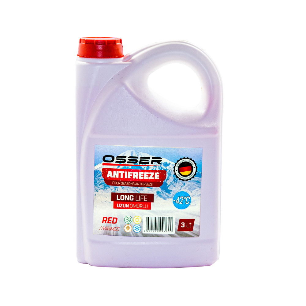 OSSER Antifiriz Kırmızı 3 Lt Antifiriz Fiyatı