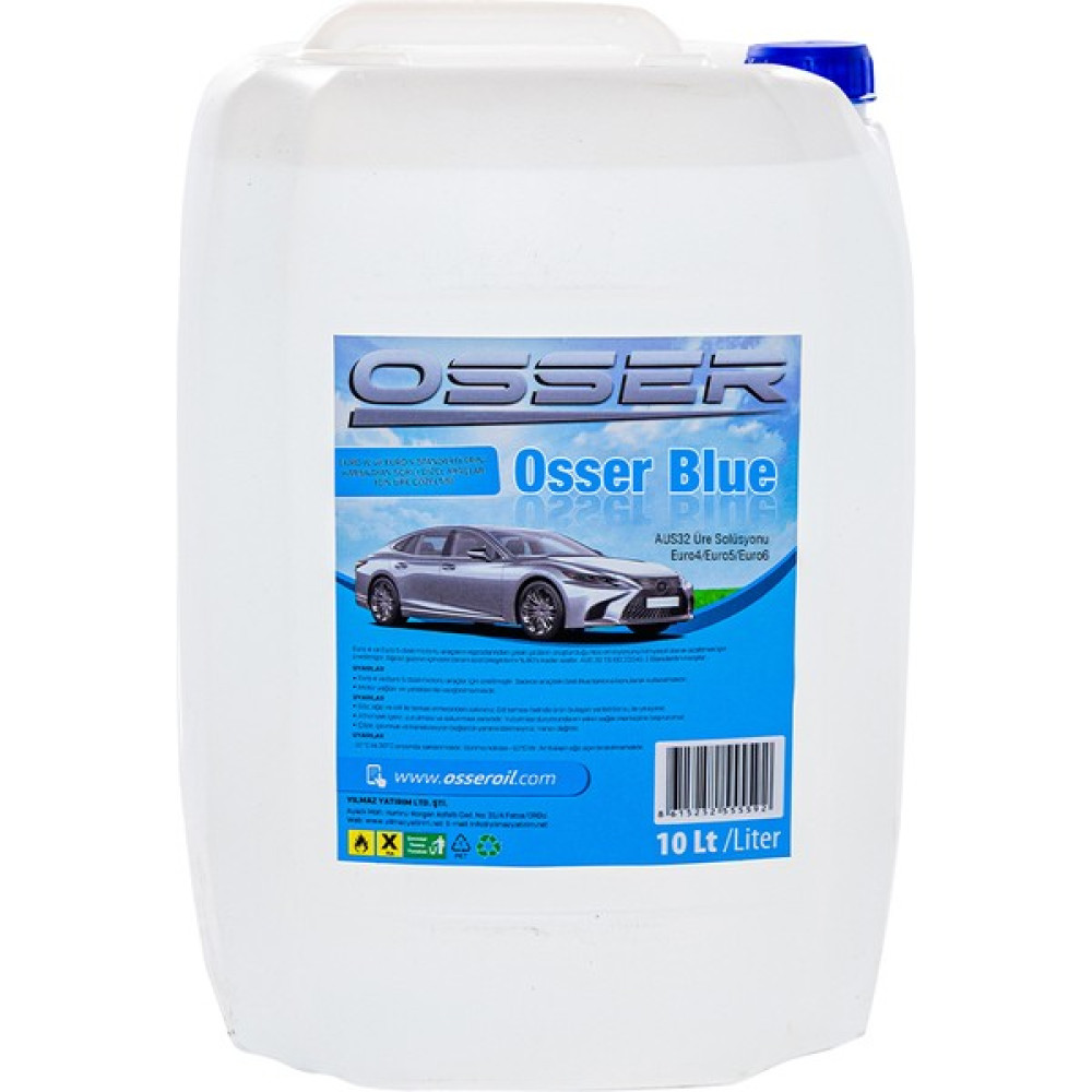 Osser Osserblue 10 Lt AUS32 Üre Solüsyonu Euro4/euro5/euro6 (Adblue Sistemi Olan Araçlar Için) Motor Yağı & Katkıları Fiyatı