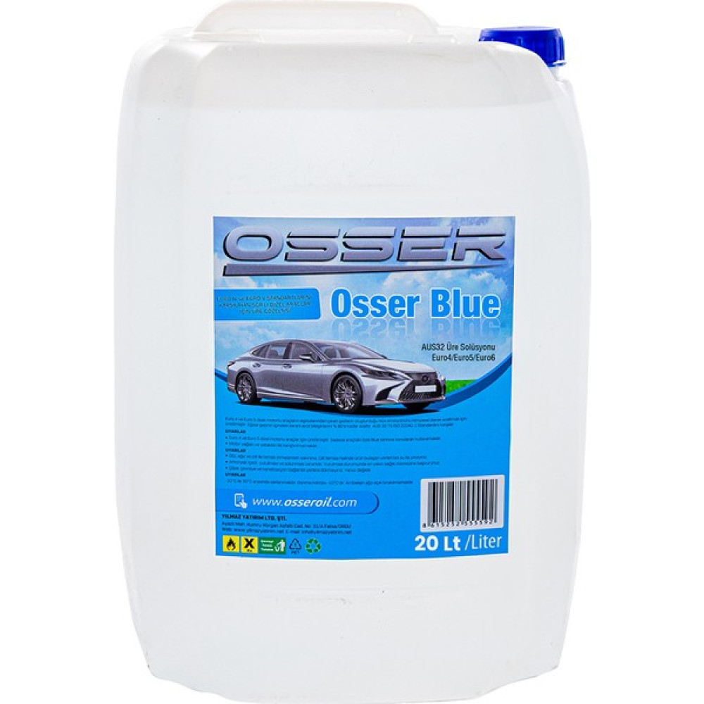 Osser Osserblue 20 Lt AUS32 Üre Solüsyonu Euro4/euro5/euro6 (Adblue Sistemi Olan Araçlar Için) Motor Yağı & Katkıları Fiyatı