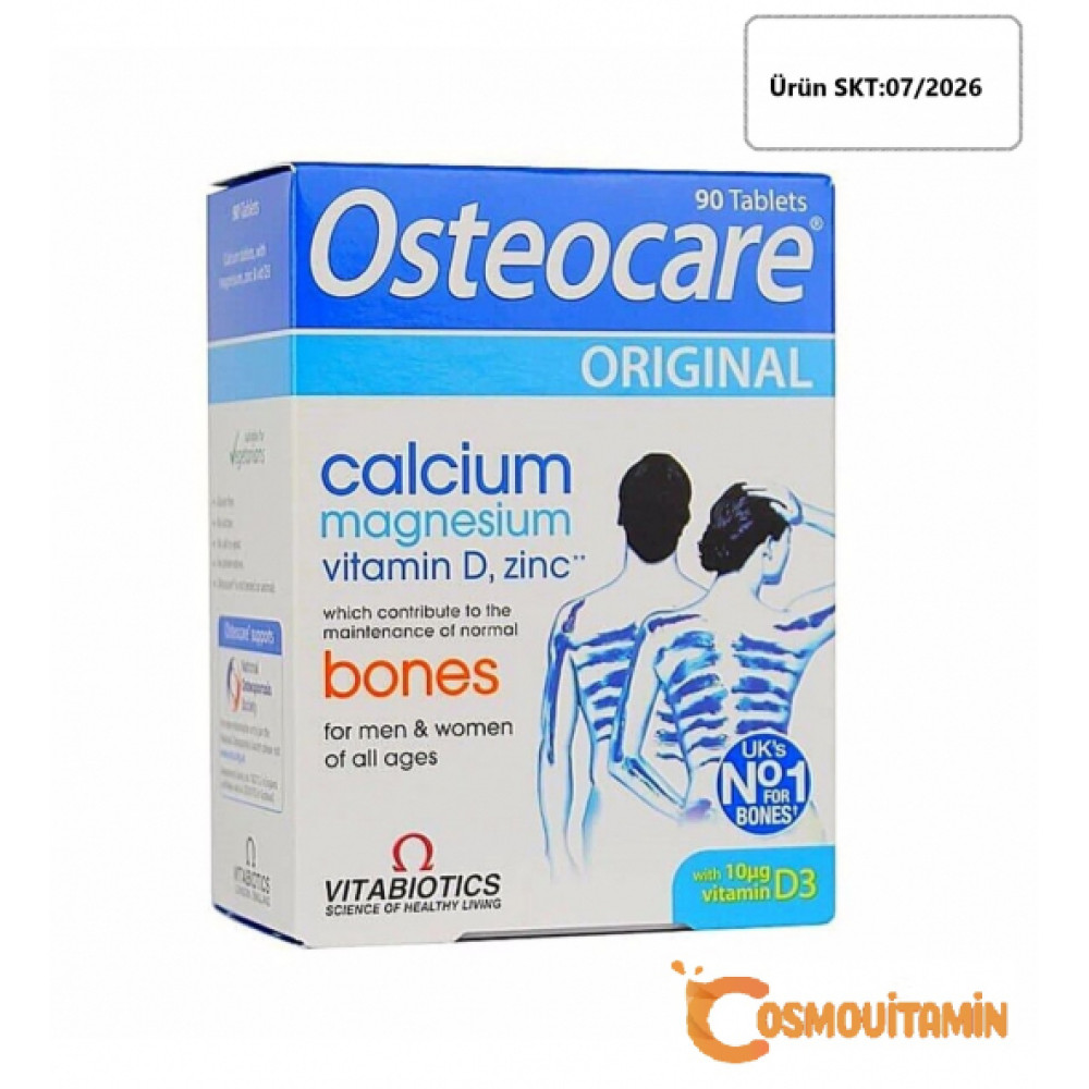 Osteocare 90 Tablet 5021265220236 Kişisel Bakım Gereçleri Fiyatı
