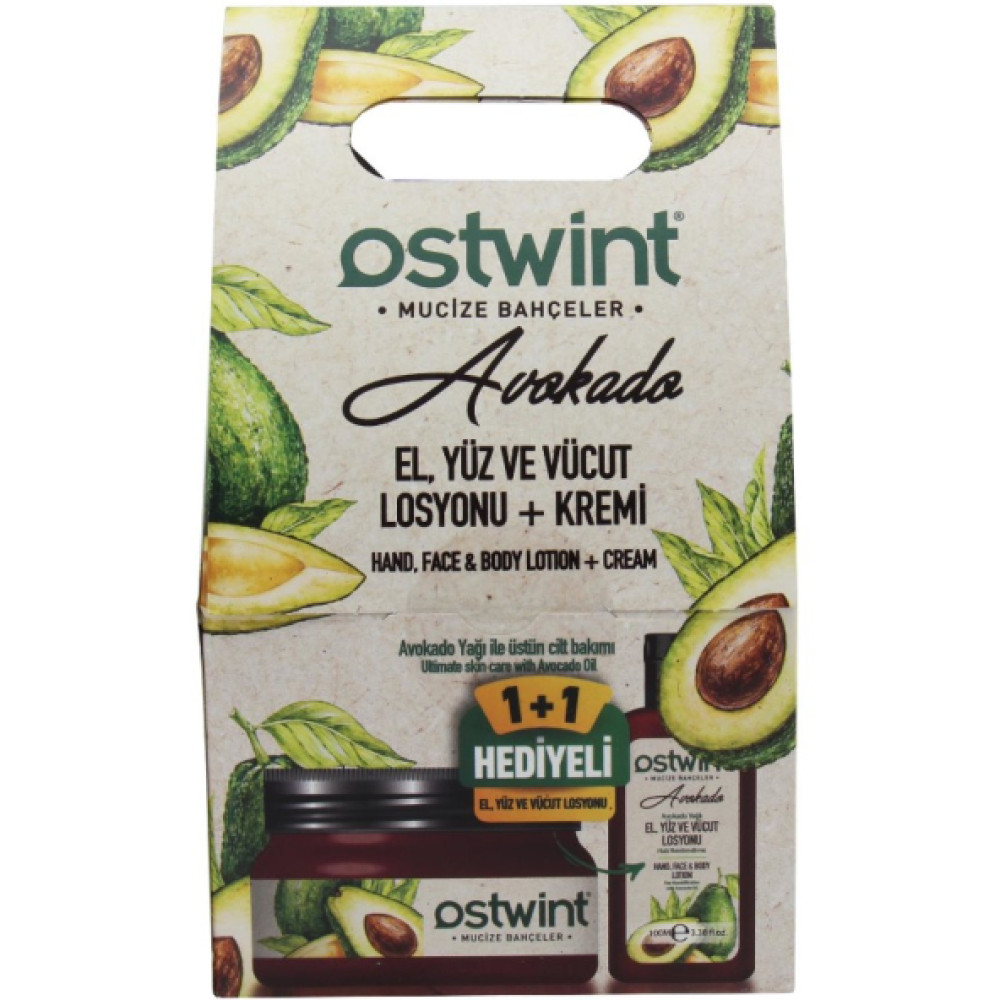 Ostwınt 300 Ml Krem+100Ml Losyon, Avokado Yüz Bakım Setleri Fiyatı