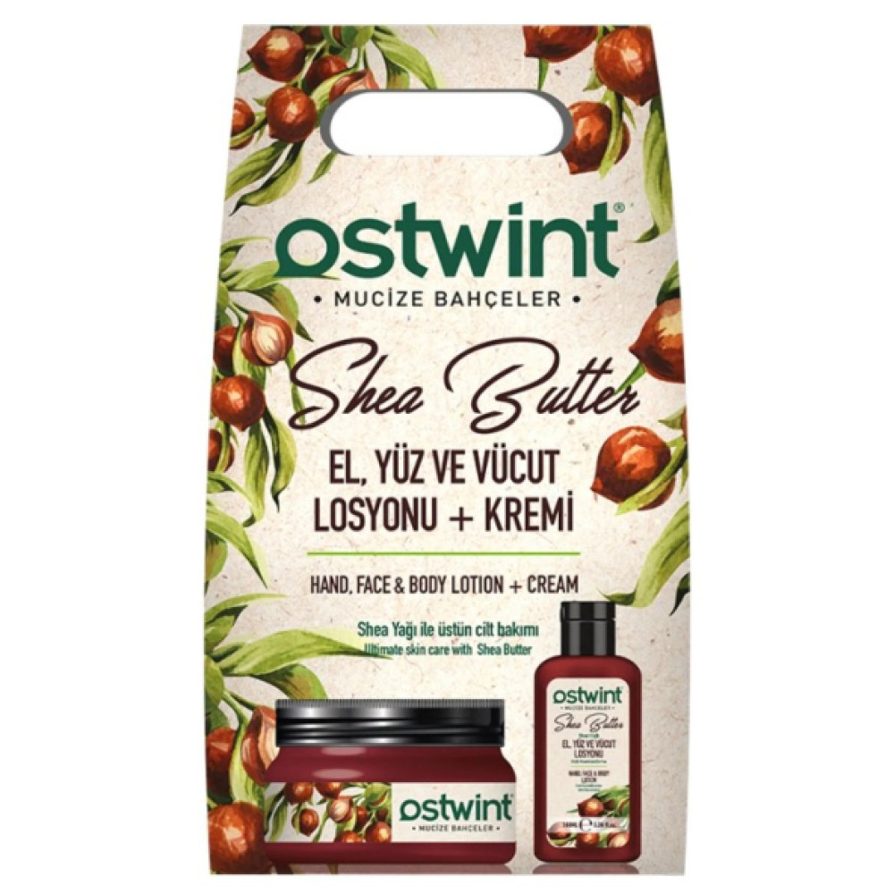 Ostwınt 300 Ml Krem+100Ml Losyon, Shea Butter Yüz Bakım Setleri Fiyatı