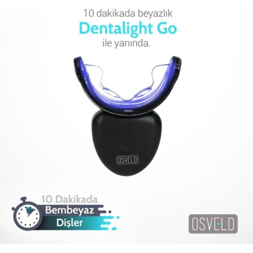 Osveld Dentalıgh Go Mavi Işık Teknolojisi ile Diş Beyazlatma Kiti Siyah Diş Beyazlatıcılar Fiyatı